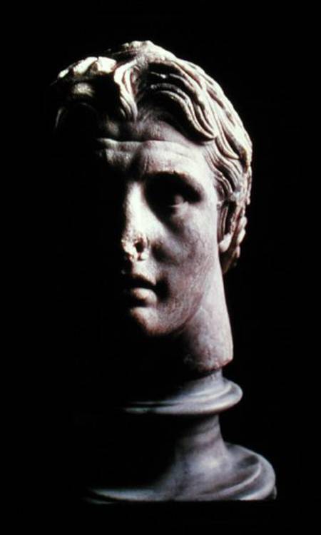 Alexander the Great (356-323 BC), found in Pergamum à Art Grec