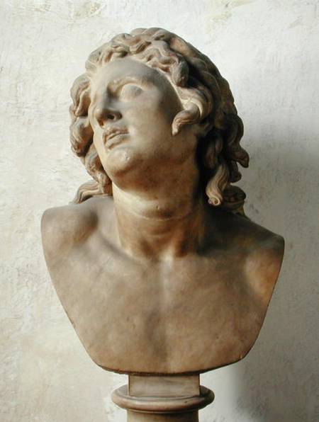 Bust of Alexander III (356-323 BC) the Great à Art Grec