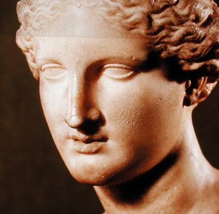 Head of Artemis à Art Grec