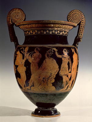 Karneia, or Harvest Festival, red-figure volute krater, late 5th century BC - early 4th century BC ( à Art Grec