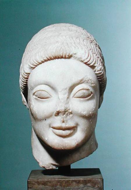 'The Rayet Head', Attic, from Dipylon à Art Grec