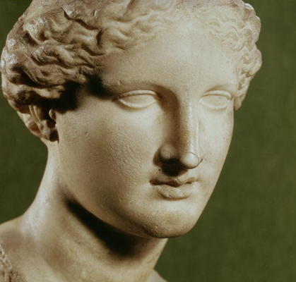 Head of Artemis (marble) à Grec 2ème siècle av. JC