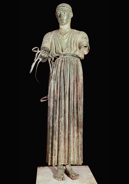 The Charioteer à École grecque