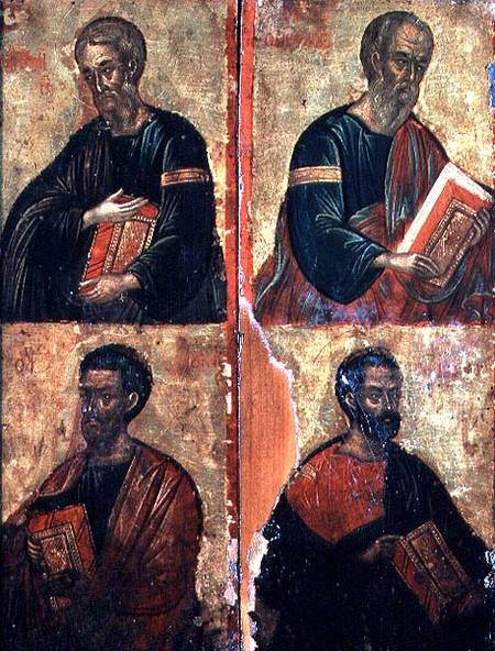 The Four Evangelists à École grecque