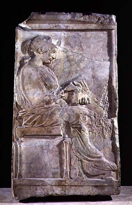 Stele of Philis, daughter of Cleomenes, King of Sparta à École grecque