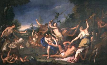 The Murder of Orpheus à Gregorio Lazzarini