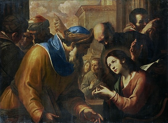 Christ Disputing with the Doctors, c.1660''s à Gregorio Preti