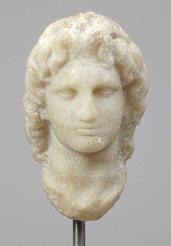 Porträt Alexanders des Große aus Alexandria (Ägypten) à Griechisch