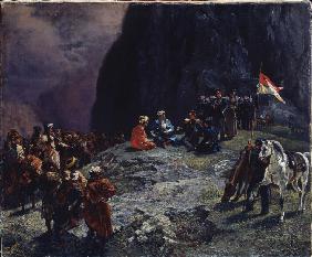 The Meeting of General Klüke von Klügenau and Imam Shamil in 1837