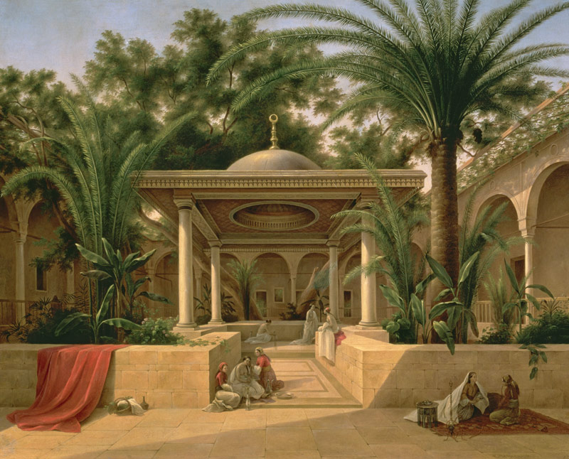 The Khabanija Fountain, Cairo à Grigory Tchernezov