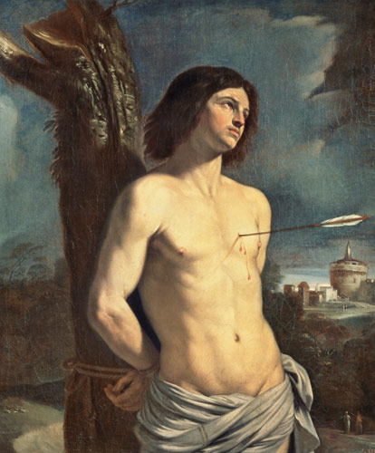 Der Hl. Sebastian à Guercino (alias Giovanni Francesco Barbieri)