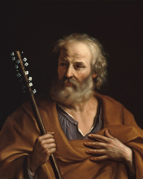 Guercino, St.Joseph à Guercino (alias Giovanni Francesco Barbieri)
