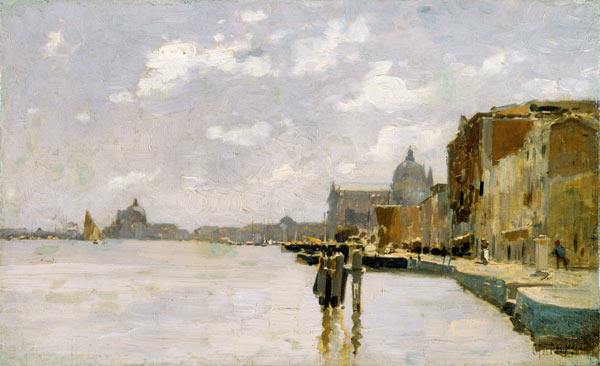 Venise / Giudecca / Peint. de Caffi à Guglielmo Ciardi