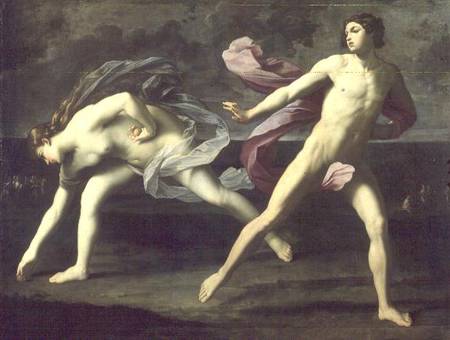 Atalanta and Hippomenes à Guido Reni