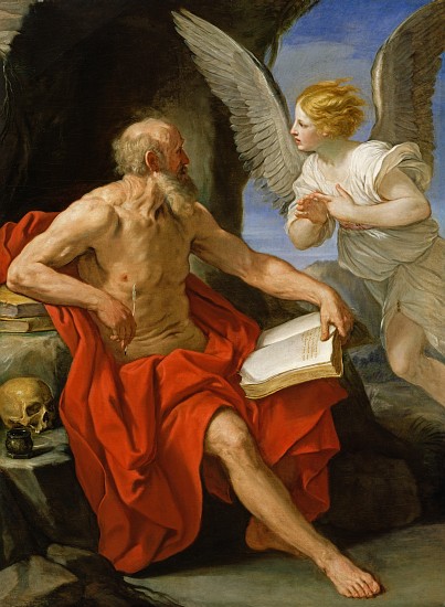 Angel Appearing to St. Jerome à Guido Reni