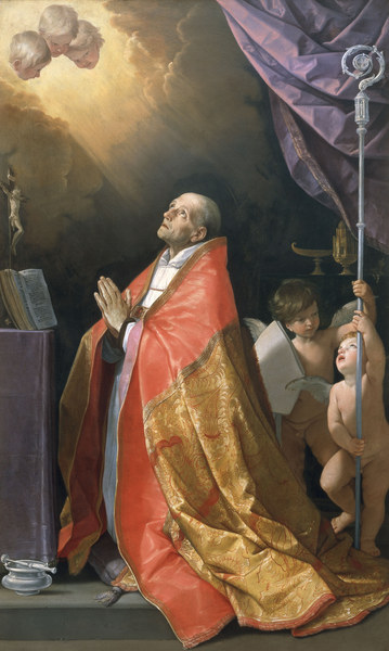 G.Reni, St.Andrew Corsini à Guido Reni