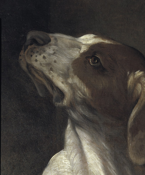 Reni / St.Roche / Detail: dog / c.1617 à Guido Reni