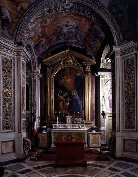 The 'Cappella dell'Annunciata' (Chapel of the Annunciation) designed by Flaminio Ponzio (c.1560-1613