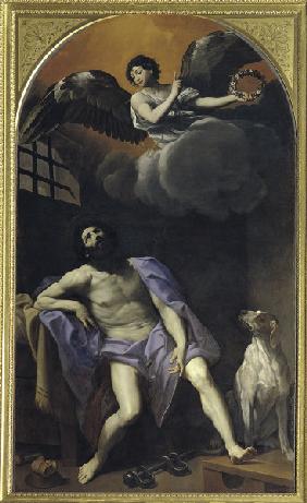 Reni / St.Roche in the Dungeon / c.1617