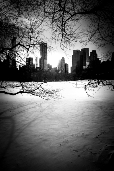 New York City Winter Skyline N¬∫2 à Guilherme Pontes