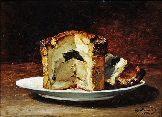 Still life of pie à Guillaume Romain Fouace