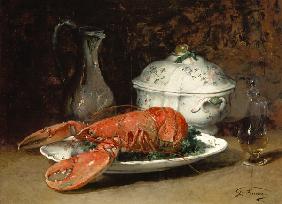 Still Life with a Lobster and a Soup Tureen