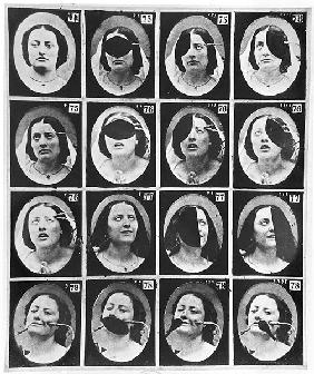 Physiognomical studies, from ''Mecanisme de la Physionomie humaine ou analyse electrophysiologique d