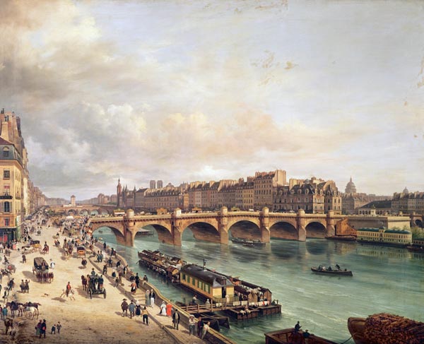 View of Pont Neuf à Guiseppe Canella