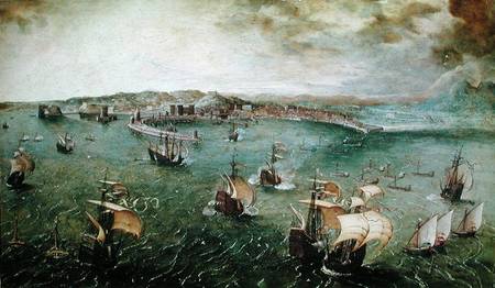 View of the Port of Naples à Giuseppe Pellizza da Volpedo