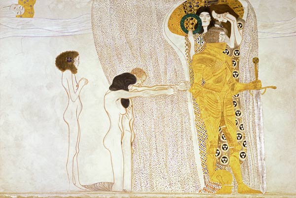 Beethoven-Fries : l'exigence après la chance à Gustav Klimt