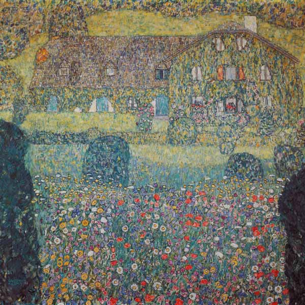Country House by the Attersee à Gustav Klimt