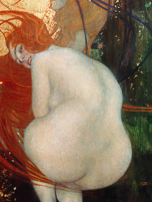 Poisson d'or - Détail à Gustav Klimt