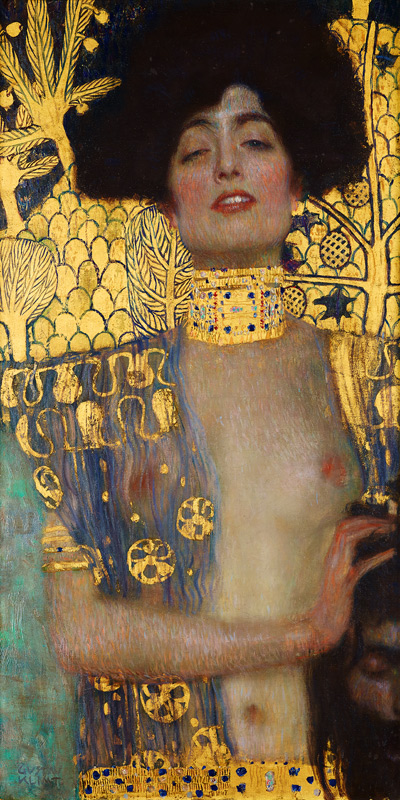 Judith avec la tête d'Holopherne à Gustav Klimt