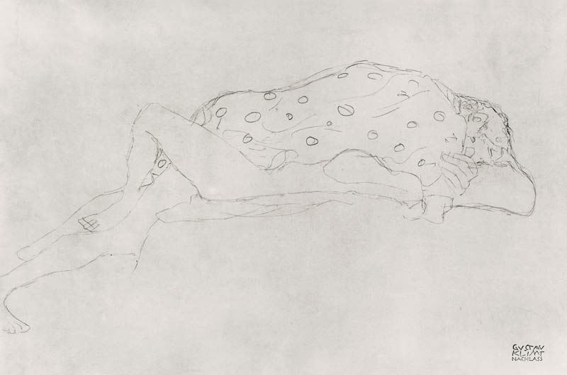 Les amants à Gustav Klimt