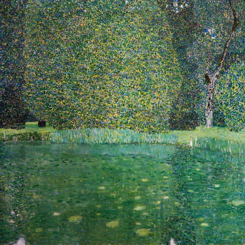 Pond of Schloss Kammer on Attersee à Gustav Klimt