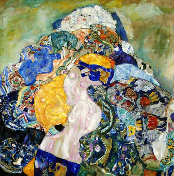 Baby (Cradle) à Gustav Klimt