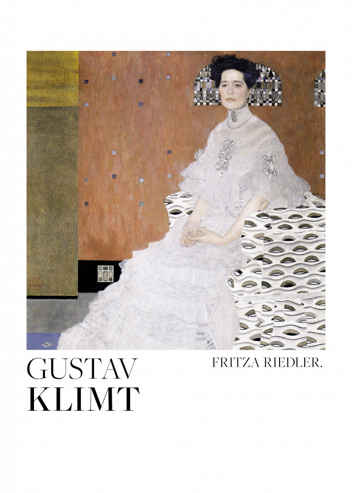 Bildnis Fritza Riedler (1906) Poster à Gustav Klimt