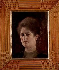 portrait de dame (Mme Heymann) à Gustav Klimt
