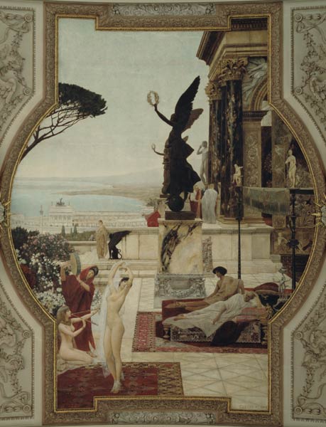 Das antike Theater in Taormina à Gustav Klimt