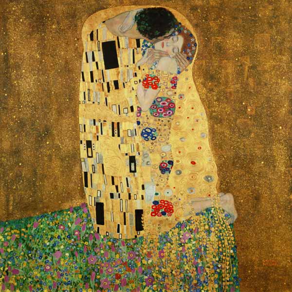 Le baiser à Gustav Klimt