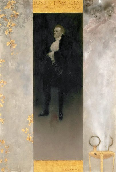 Actor Josef Lewinsky as Carlos à Gustav Klimt