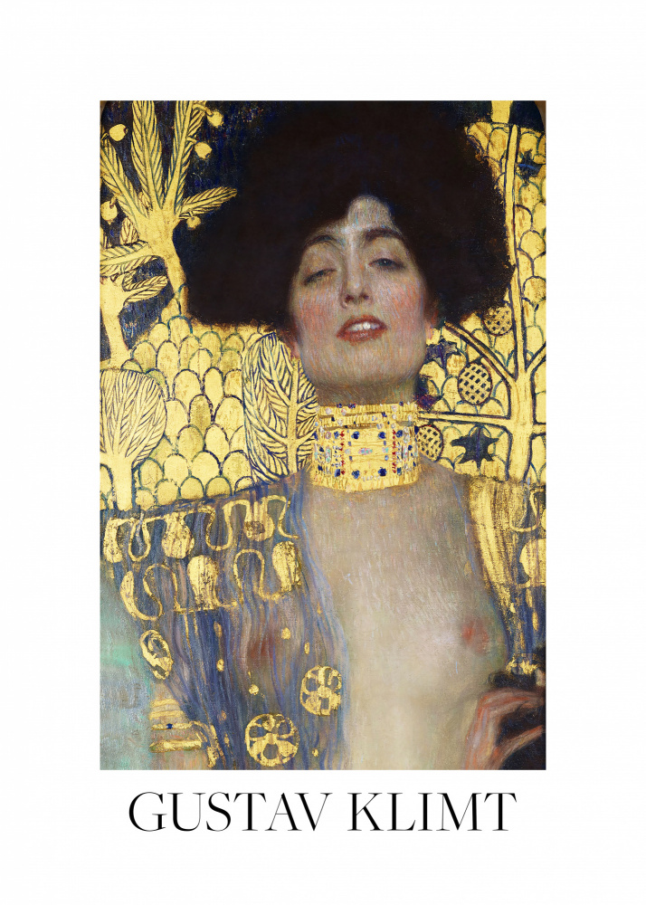 Judith and the Head of Holofernes (1901) Poster à Gustav Klimt