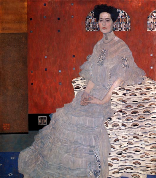portrait de Fritza Riedler à Gustav Klimt