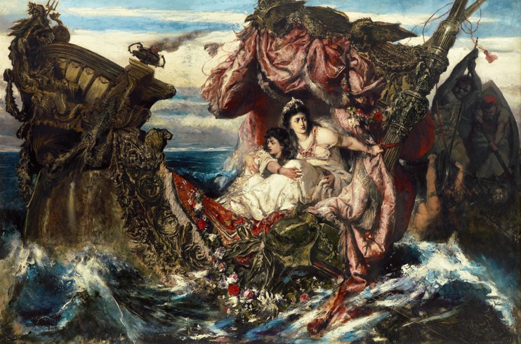The Shipwreck of Agrippina à Gustav Wertheimer