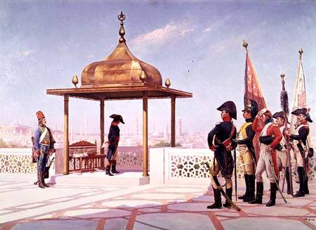 Napoleon in Cairo à Gustave Bourgain