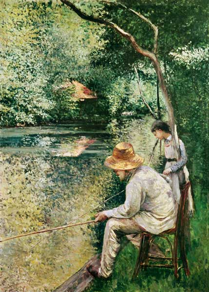 Angling à Gustave Caillebotte