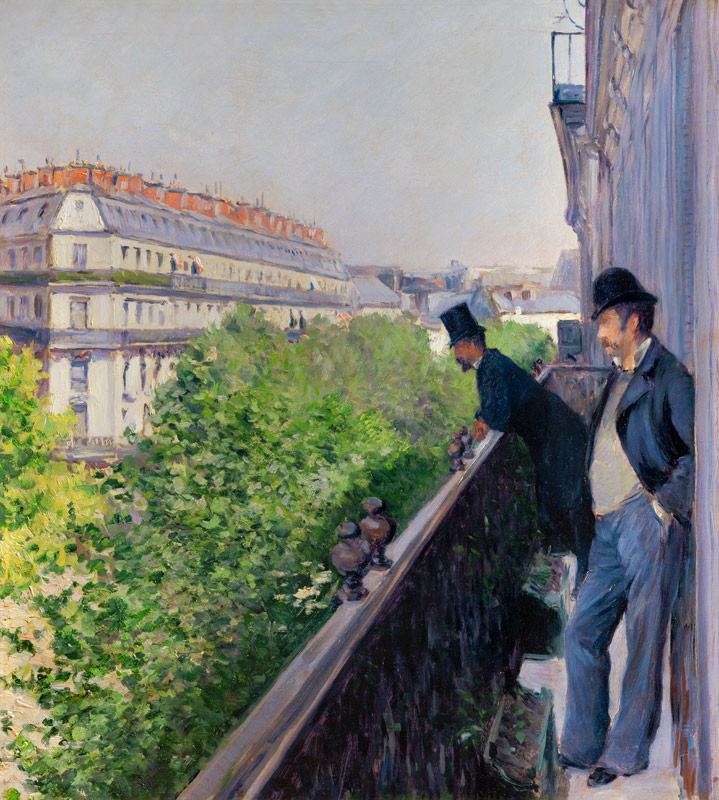 Boulevard Haussmann à Gustave Caillebotte