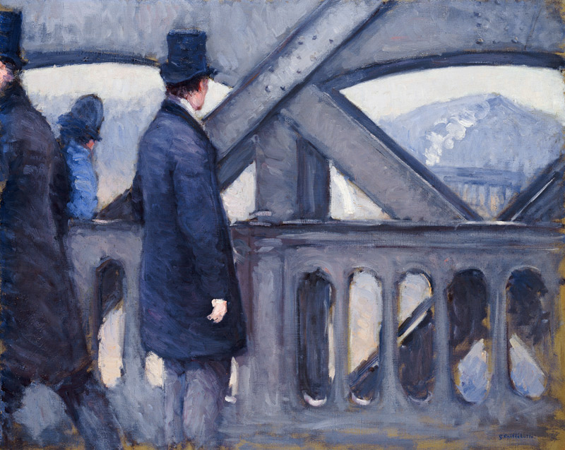 Europabrücke à Gustave Caillebotte