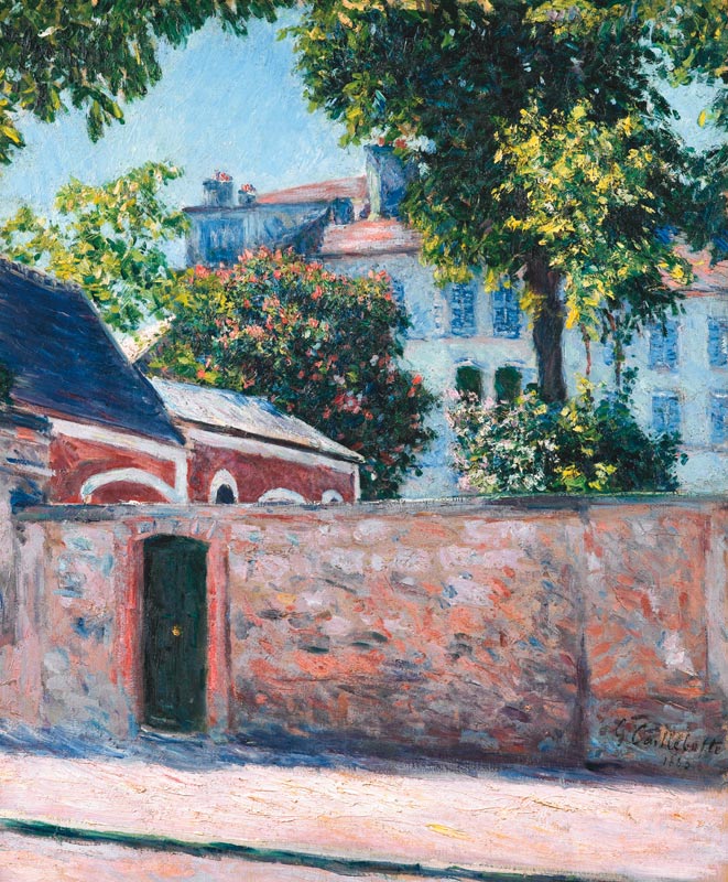 Houses in Argenteuil à Gustave Caillebotte