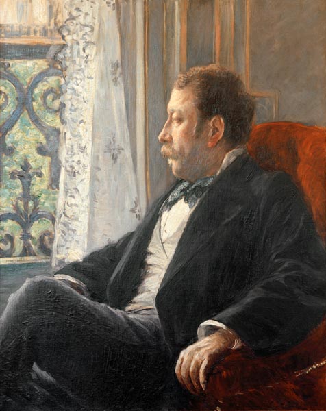 Portrait of a Man à Gustave Caillebotte